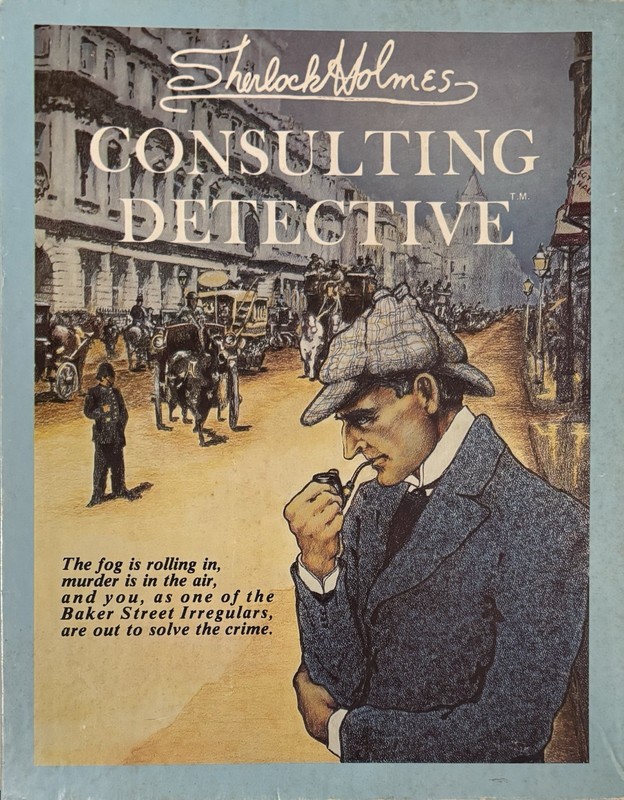 Sherlock Holmes Consulting Detective Vol. One Board Game - Complete - VG