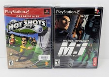 Mission: Impossible & Hot Shots Golf 3- PlayStation 2 PS2 - New - Factory Sealed