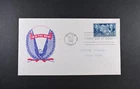 Jul 7 1942 FDC USA Scott # 906 Used Stamp Cachet VF Cover Win the War! China
