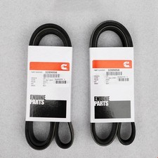 2 PCS 3289056 For Cummins V-Ribbed Belt