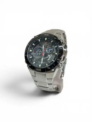 Casio Edifice EQW-M1100 Tough Solar Wave Ceptor Chronograph Steel Mens Watch