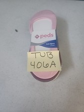 Peds Women's Low Sport Liner No Show Socks Size 5-10