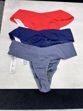 Breathe Thong Panties Hanky Panky Size S 3 READ