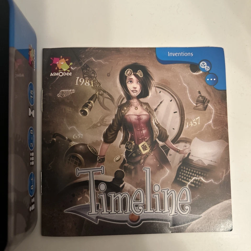 Timeline - Inventions - Metal Tin - Frédéric Henry  - Complete  - Image 3 of 4