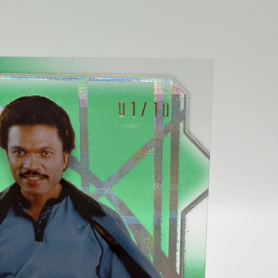 Topps 2024 Star Wars High Tek Lando Calrissian Green ALPHA 1/10 #64 /10 - Image 3 of 4