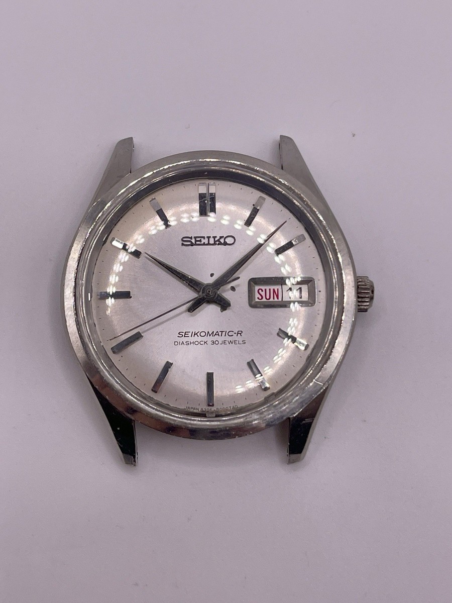 SEIKOMATIC-R 30石8306-8000 金メッキ自動巻稼働品