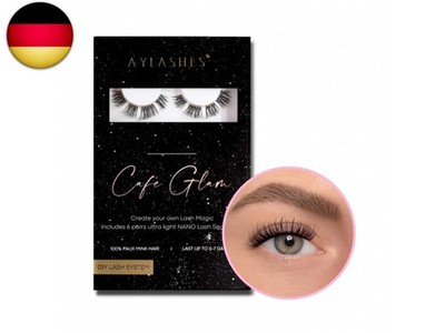 AYLASHES - DIY Wimpernextensions Maxi Box CAFE GLAM | 6 Paar Wimpern | bis zu 7