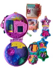 POLLY POCKET BUNDLE Modern / Vintage Polly Pocket Sweet Shop 2 Figures