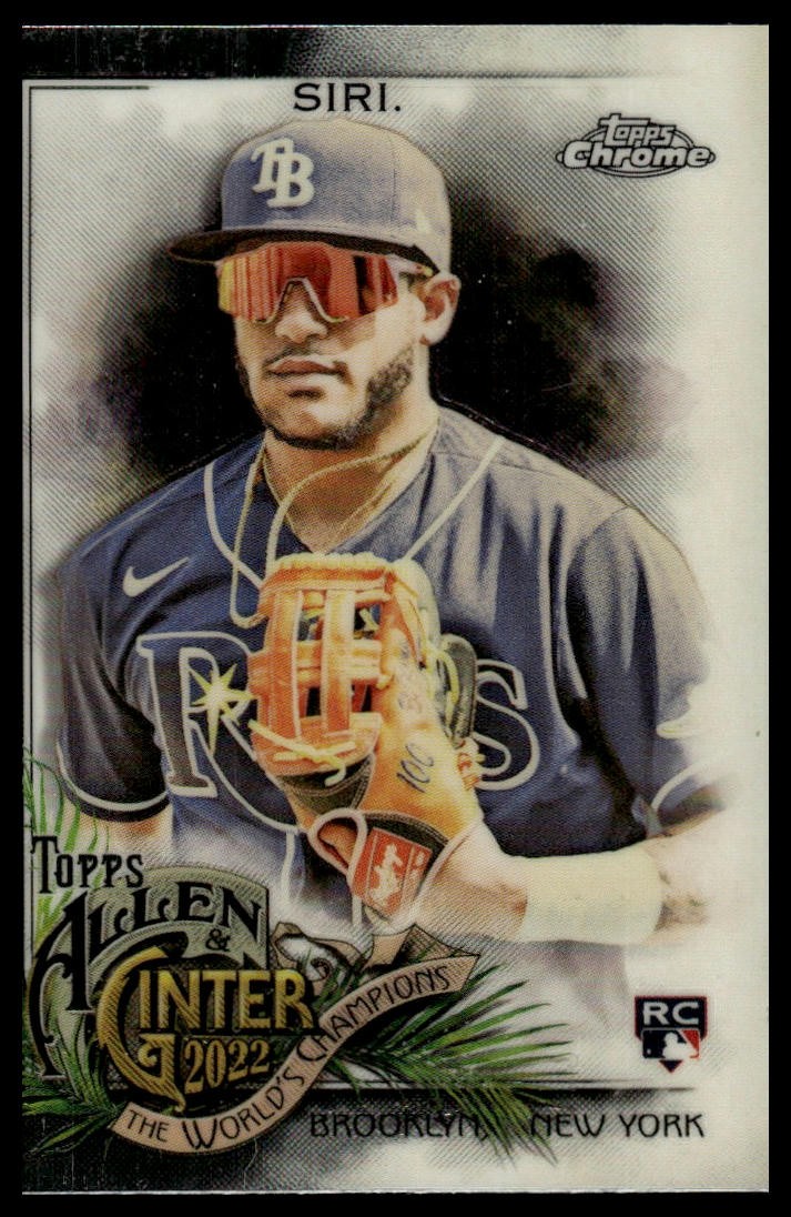 2022 Topps Allen & Ginter Chrome Jose Siri #296