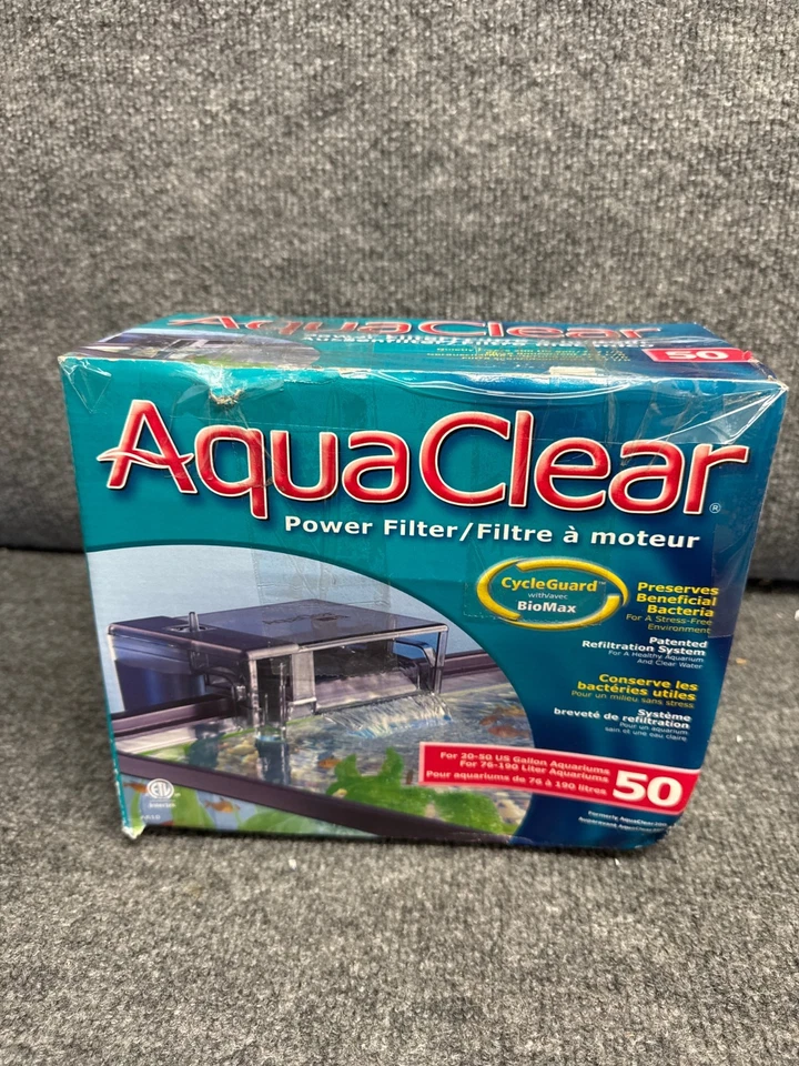 Fluval 50 Power Filter – Aquarium Filter for 20 to 50 Gallon Fish Tanks – Quiet - Image 3 of 4