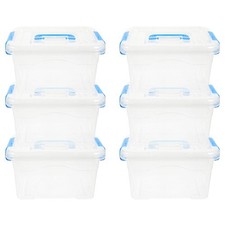  6 Pcs Scatola Porta Oggetti Per Auto Scatole Portaoggetti in Plastica