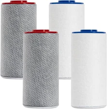 Weddell Duo Shower Filter Twin Pack Replacement Cartridges - NSF Certified Showe