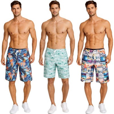 Herren Schwimmboard Surf Shorts Schwimmen Bademode Beachwear Sommer Sporthose
