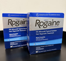 Rogaine Men 5 Minoxidil Hair Regrowth Treatment 6 Bottles 6 Month Supply