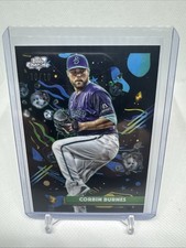 2025 Topps Chrome Cosmic Corbin Burnes Black Nebula Refractor 10/10 #190