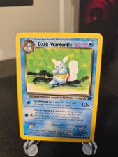 Dark Wartortle 46/82 - Uncommon - Team Rocket - Pokémon Card - LP