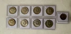 9 Silver Coin Lot Three Kennedy Half Dollars 90% Five 40% & One 1943 Quarter 90%