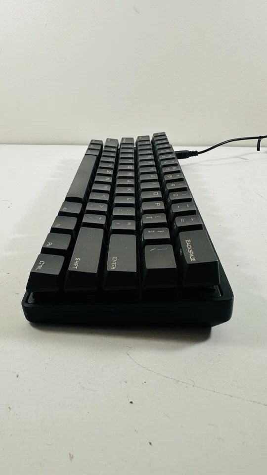 VORTEX POK3R Black Keyboard Model VTG-6100-Tested Working Computer Gaming Black - Image 3 of 4