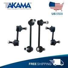 4 pcs Front + Rear Stabilizer Sway bar Links For 08-12 Honda Accord, 09-14 TSX