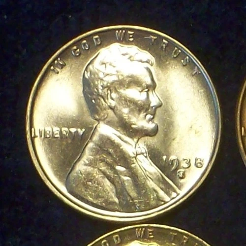 1938-S CHOICE BU - LINCOLN WHEAT CENT - NICE LUSTER - GOOD DETAILS - SEE PICS!