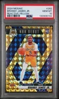 2024 PANINI MOSAIC REACTIVE YELLOW #262 BRONNY JAMES JR. ROOKIE RC PSA 10