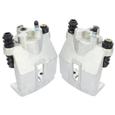 2x Rear Brake Calipers For 2004-2011 Ford F-150 With Bracket Accessories Kit