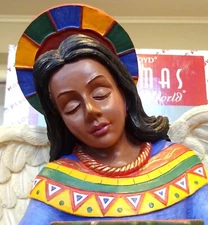 Morning Star Angel Resin Native American Indian Bust LLOYD NIB