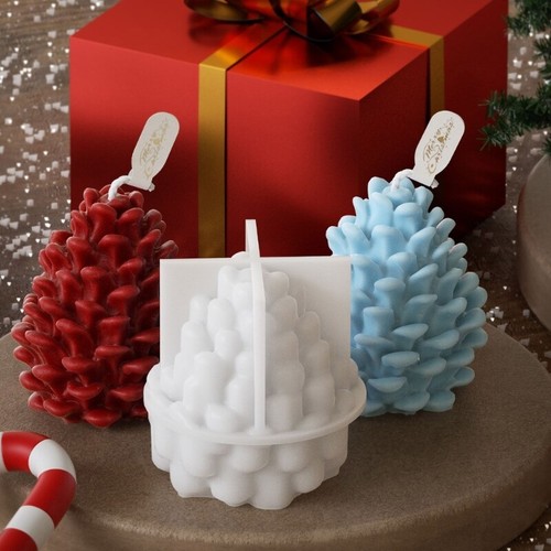 Pinecone Silicone Mold Making Mold Resin Crafting Mould Silicone Texture - Picture 5 of 9