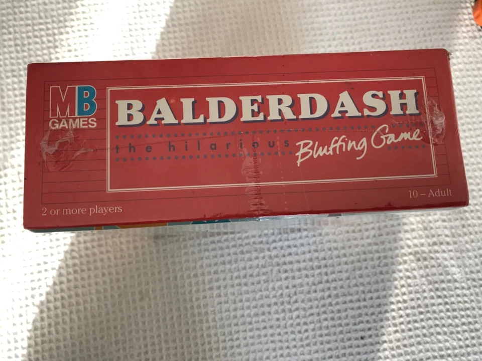 Balderdash - Board Game - MB Games / Hasbro 1992 new sealed - Image 4 of 4