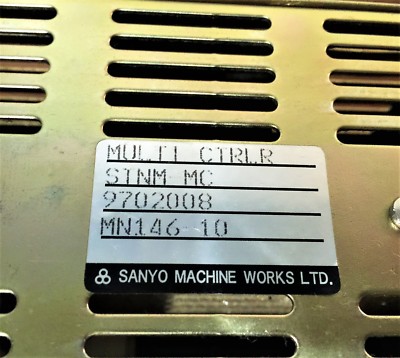 SANYO MACHINE WORKS STNM-MC MULTI CONTROLLER / DRIVE | eBay