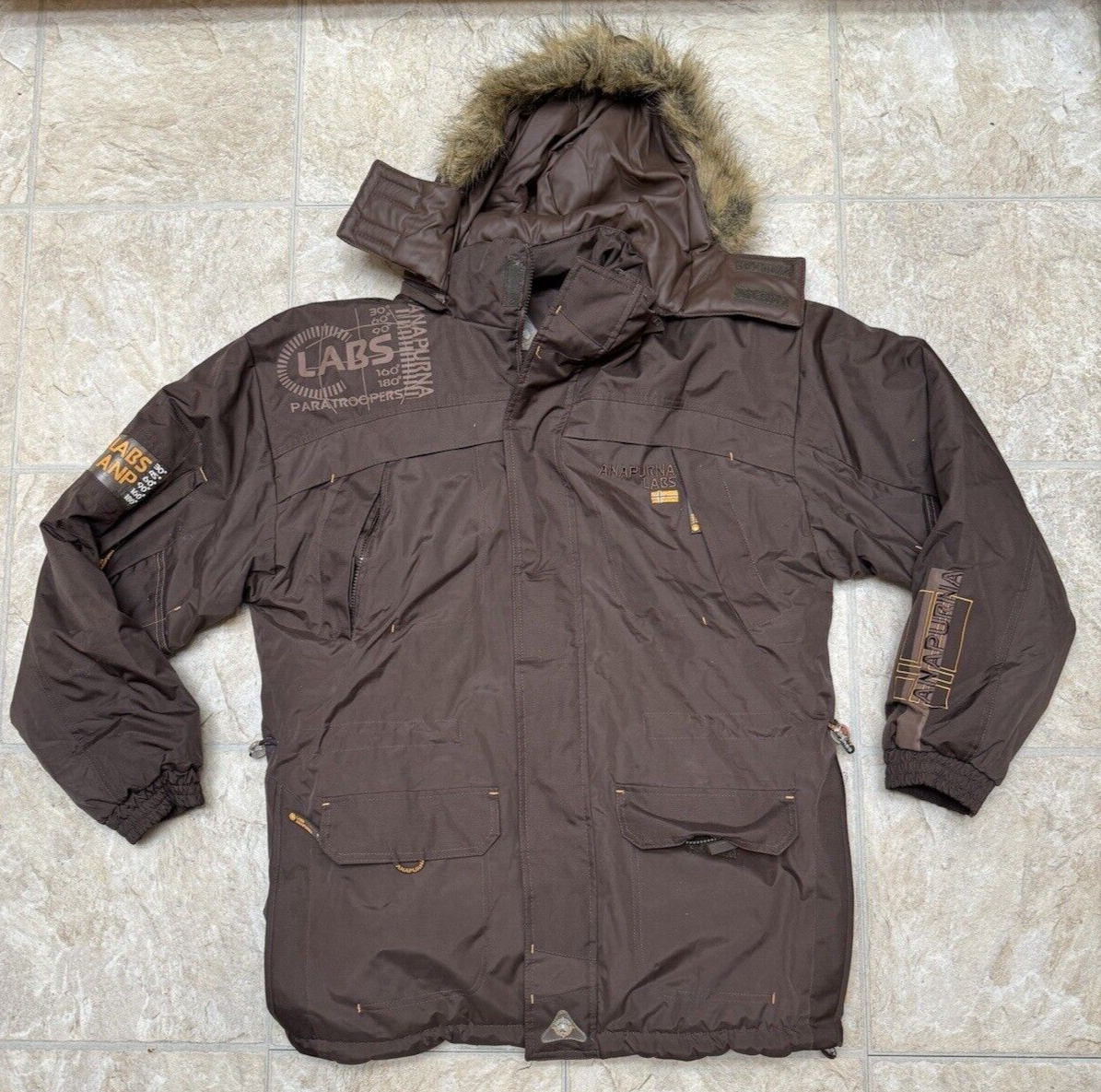 Anapurna Equipment Labs Brown Paratrooper Extreme Weather Jacket