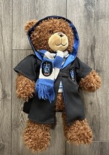 Build A Bear Harry Potter Ravenclaw Bear Plush Shirt Robe Scarf Stuffed Animal