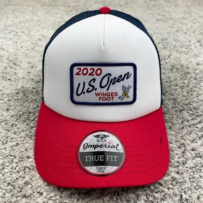 US Open Hat Golf Snapback Winged Foot Trucker 2020 Curved Bill Imperial NWD