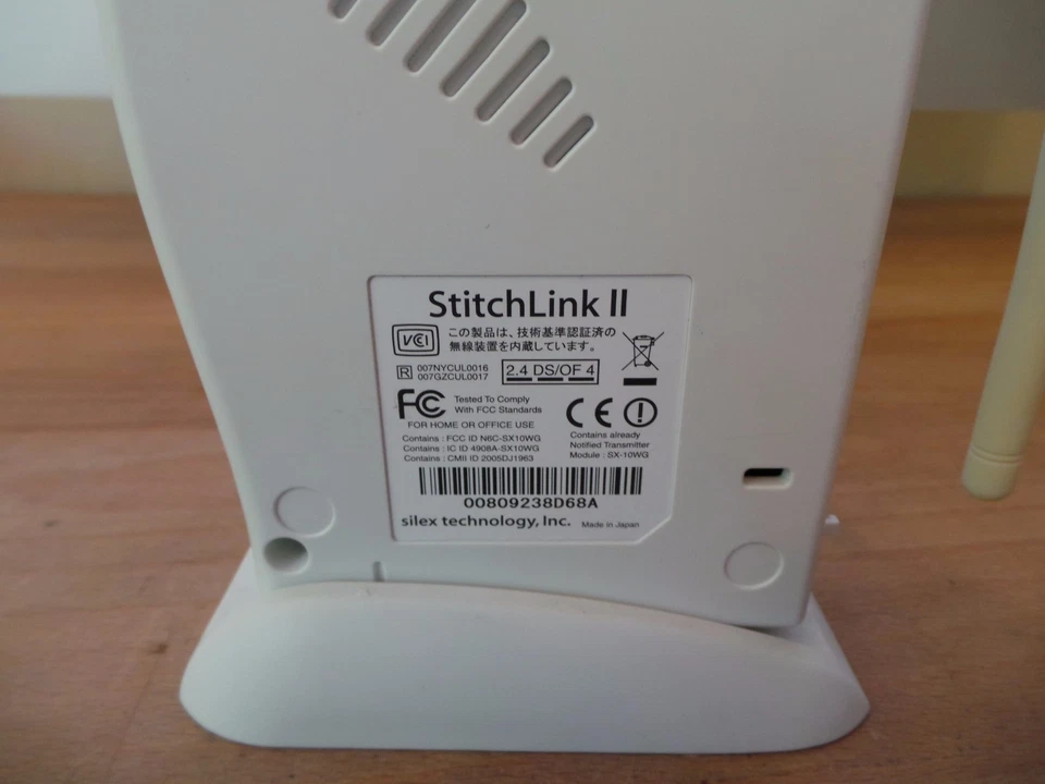 Adaptador de red inalámbrica Silex StitchLink II bordado Pfaff viking babylock Foto 3 de 3