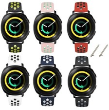 Silicone Sport Strap Watch Band For Samsung Gear S2 Classic / Gear Sport 20mm