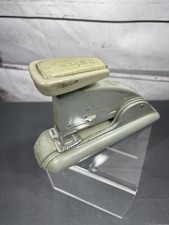 Vintage Art Deco No. 3 Swingline Speed Stapler Works Great Grey Made in USA