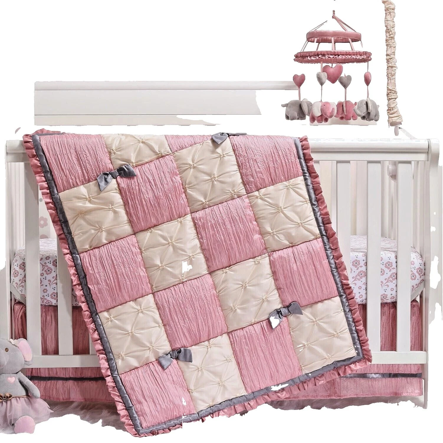 CONJUNTOS DE ROPA DE CAMA CUNA guardería Barbie