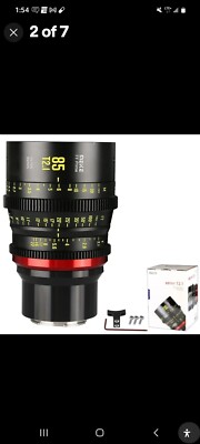 MEIKE Prime 85mm T2.1 Full Frame Cinema Lens for Sony E  PL L-mount Canon EF/RF