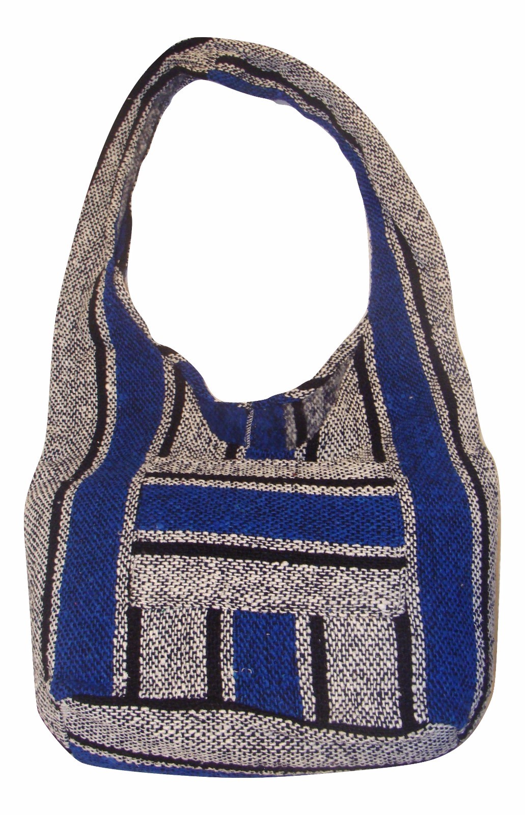 Baja textile boho bag from Mexico ?? Crossbody Shoulder Tribal Boho Bag Sling Baja Hippie Ikat  main image 3