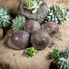 4 XL Handmade Lavender Bath Bombs - Relaxing Aromatherapy - Home Spa Experience