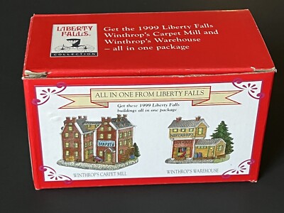 Liberty Falls Village, 1999 Winthrop's Carpet MIll & Warehouse Set HSE7
