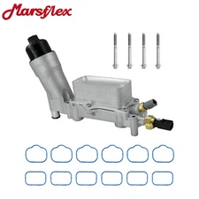 Aluminum Engine Oil Filter Housing Fit For 2011-2016 Dodge Jeep Chrysler Ram3.6L