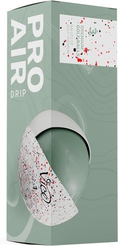 Vice PRO AIR DRIP Golf Balls Red/Black Drip ONE DOZEN NEW - Picture 5 of 7