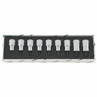 "Stahlwille 54TX/9 SchraubendrehereinsäTze Torx® 9-Teilig 1/2\" T20-T60"