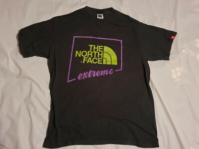 North Face Extreme Black T-shirt | eBay