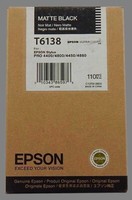Epson Druckerpatrone - T6138, Matte Black, Tintenpatrone: 110 Ml