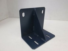 3.5x5.2 inch Blue Powder Coated Aluminum Gen Purpose Bracket, New w gusset
