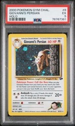Giovanni's Persian 8/132 Gym Challenge Holo Rare