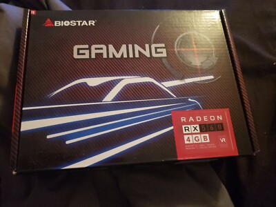 BIOSTAR Radeon RX 560 4GB GDDR5 Graphics Card (VA5515RF41TBMRABS2)