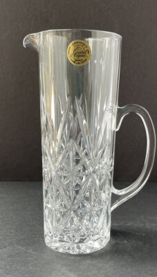 Vintage France Cristal d'Arques 12 oz Chantilly Carafe Pitcher 24% Lead Crystal